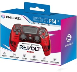 Oniverse Kontroler bezprzewodowy Revolt z dodatkowymi przyciskami makro,