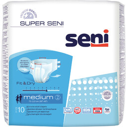 Wyrób medyczny, Seni Super, pieluchomajtki, medium 75-110 cm,
