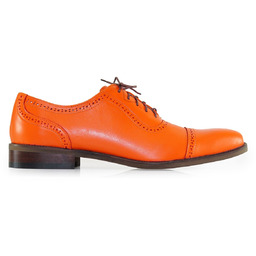 Pomarańczowe buty męskie Brogsy Modini - Adelaide T213