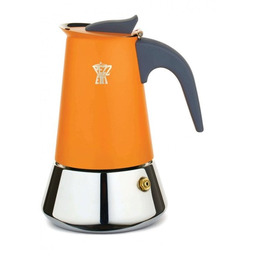 PEZZETTI STEELEXPRESS Emaliowana Kawiarka Stalowa Indukcyjna (2 Filiżanki)