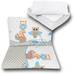 Pościel 120x90 do łóżeczka 120x60 poszewki z wypełnieniem