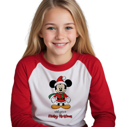 Piżama Czerwona MYSZKA MIKI MICKEY CHRISTMAS Prezent