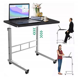Stolik Pod Laptop Na Kółkach Mobilne Biurko Przyłóżkowe