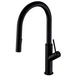 Omnires Bend bateria kuchenna czarny BE6455BL
