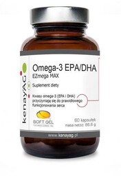 Kenay Omega-3 EPA/DHA EZmega MAX Suplement diety 60