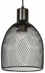 Wisząca lampa druciana VEN W-N 1789/1H metalowa czarna