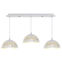 MILAGRO ML6139 Lampa wisząca LISA WHITE 3xE27