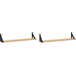 Elior Półki ścienne dąb sonoma 80 cm -