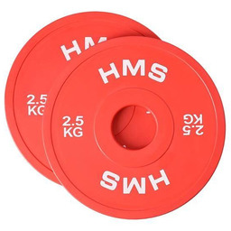 Obciążenia olimpijskie CBRS25 HMS 2 x 2,5 kg