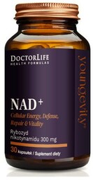 Doctor Life NAD+ Rybozyd nikotynamidu 300mg, 30kaps.