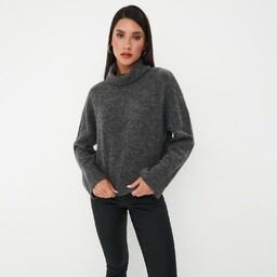 Mohito - Sweter z wełną alpaki - Brązowy