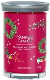 Yankee Candle Signature Sparkling Winterberry Tumbler 567g