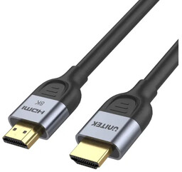 Unitek Kabel HDMI 2.1 8K 60Hz, czarny, 1m