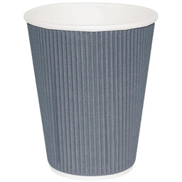 Fiesta Kubek do kawy karbowany 225 ml szary