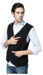GLOVII GV1XL XL Czarny Kamizelka