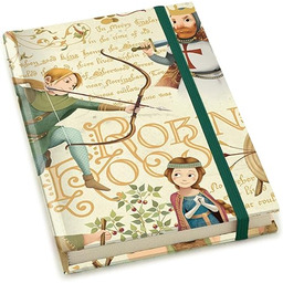 Magicamente Carta Notebook Schowek, 9 x 13 cm,