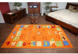 Dywan FRYZ TRAFFIC mandarin 120x170 cm