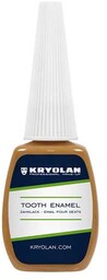Kryolan Tooth Enamel, lakier do zębów, 12ml, Nicotine