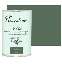 Farba do mebli Newcolours 900 ml Królewski Zielony