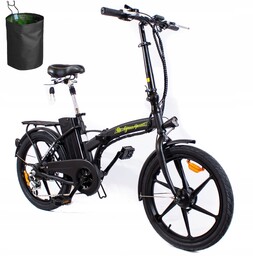 Rower Elektryczny Składak 250W 3 Tryby Eco Lit-Jon