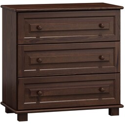 Komoda sosnowa drewniana nr6 g47 orzech