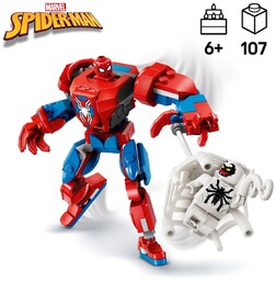 LEGO Marvel, klocki, Mech Spider-Mana kontra Anti-Venom, 76308