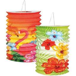 Boland - Zestaw 2 latarni papierowych, Wielobarwny, 52508,