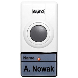 EURA Przycisk dzwonka WDA-01A3 Biały