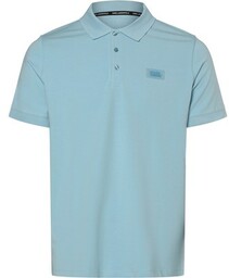 KARL LAGERFELD Męska koszulka polo Mężczyźni Bawełna jasnoniebieski
