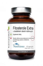 Kenay Fitosterole Extra z Dodatkiem Steroli Roślinnych Suplement