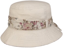 Kapelusz Tekstylny Flower Band Bucket by Lipodo, beżowy,