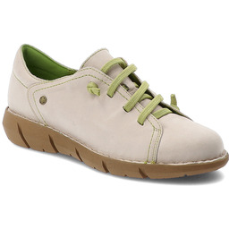 Maciejka Beżowe Półbuty Buty Damskie Ze Skóry Naturalnej