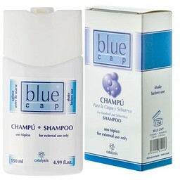Blue Cap szampon do włosów zmniejsza swędzenie łagodzi
