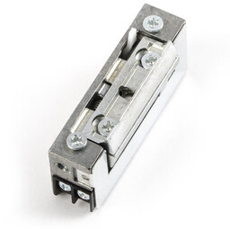 Elektrozaczep R5 12V - z blokadą, wąski 16,5mm