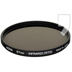 Filtr HOYA, 67 mm, Infrared, R72