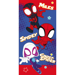 Jerry Fabrics Ręcznik plażowy 70x140 Spidey Spiderman niebieski