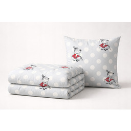 Pościel Muminki Mała Mi Muminki 140x200 bawełniana Bezpieczne