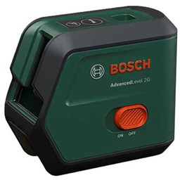BOSCH Laser krzyżowy Advanced Level 2G UNI +