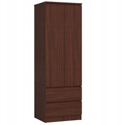 Mała szafa do pokoju dziecięcego wenge 60 cm