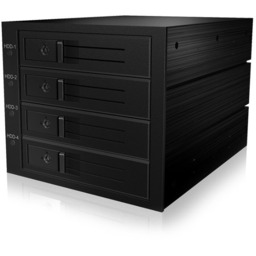 ICY BOX IB-564SAS-12G macierz dyskowa Czarny