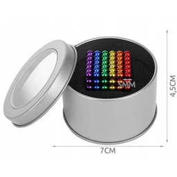 Neocube kulki magnetyczne 5 mm 216 szt KOLOROWE