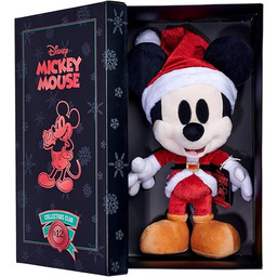 Simba 6315870305 Disney Pluszowa Myszka Miki Mikołaj, 35cm