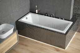 Wanna prostokątna do zabudowy 170 cm Modern Slim