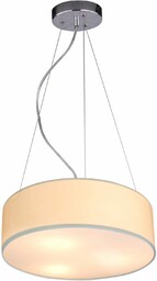 Candellux Abażurowa lampa wisząca KIOTO 31-67739 okrągła zwis