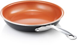 Gotham Steel Patelnia 22 cm, nieprzywierające miedziane patelnie