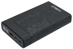 CELLY Powerbank 20000 mAh 65W Czarny