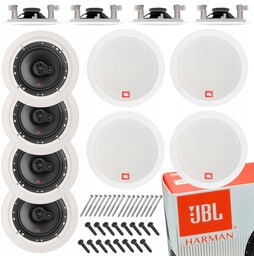 Instalacyjny Głośnik Sufitowy Jbl Maskownica Sufitowa zestaw 4szt