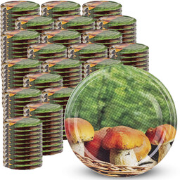 Metalowe wieczka do słoików Valsta 200szt fi 66mm