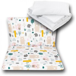 Pościel 120x90 do łóżeczka 120x60 poszewki z wypełnieniem