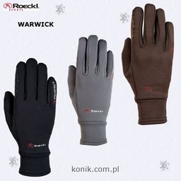 Roeckl Rękawiczki zimowe WARWICK 3301-524/624 POLARTEC